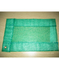 Ombre insecte maille 60% d&#39;ombre net vert foncé 100g / m2 PE emballé dans le lien oeil de carton